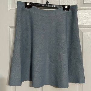 BCBG Shadow blue Combo Skirt